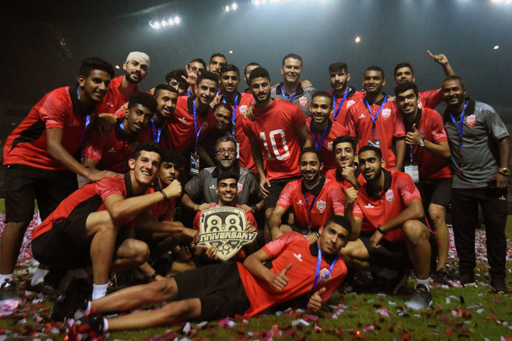 Bahrain berhasil menjadi juara setelah di laga ketiga yang menjadi laga terakhir, Kamis, 3 Mei 2018, menaklukkan Korea Utara (Korut) dengan skor 4-1.