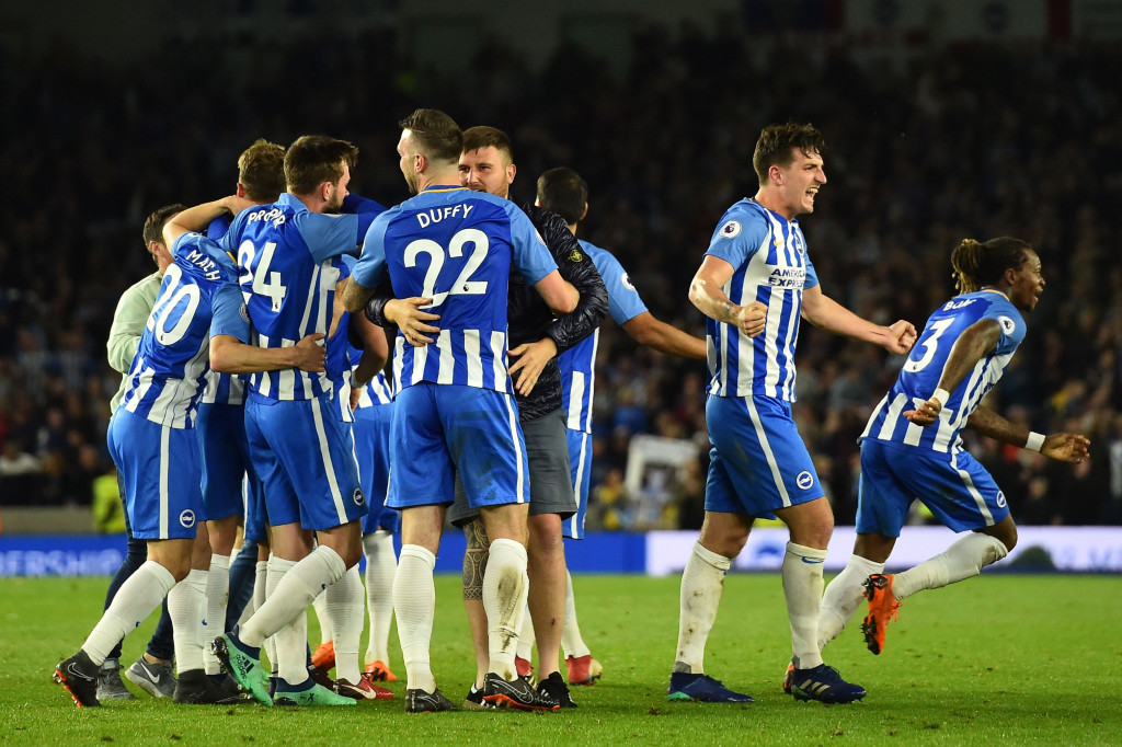 Brighton & Hove Albion berhasil mengalahkan Manchester United 1-0 dalam lanjutan Premier League di Falmer Stadium.
