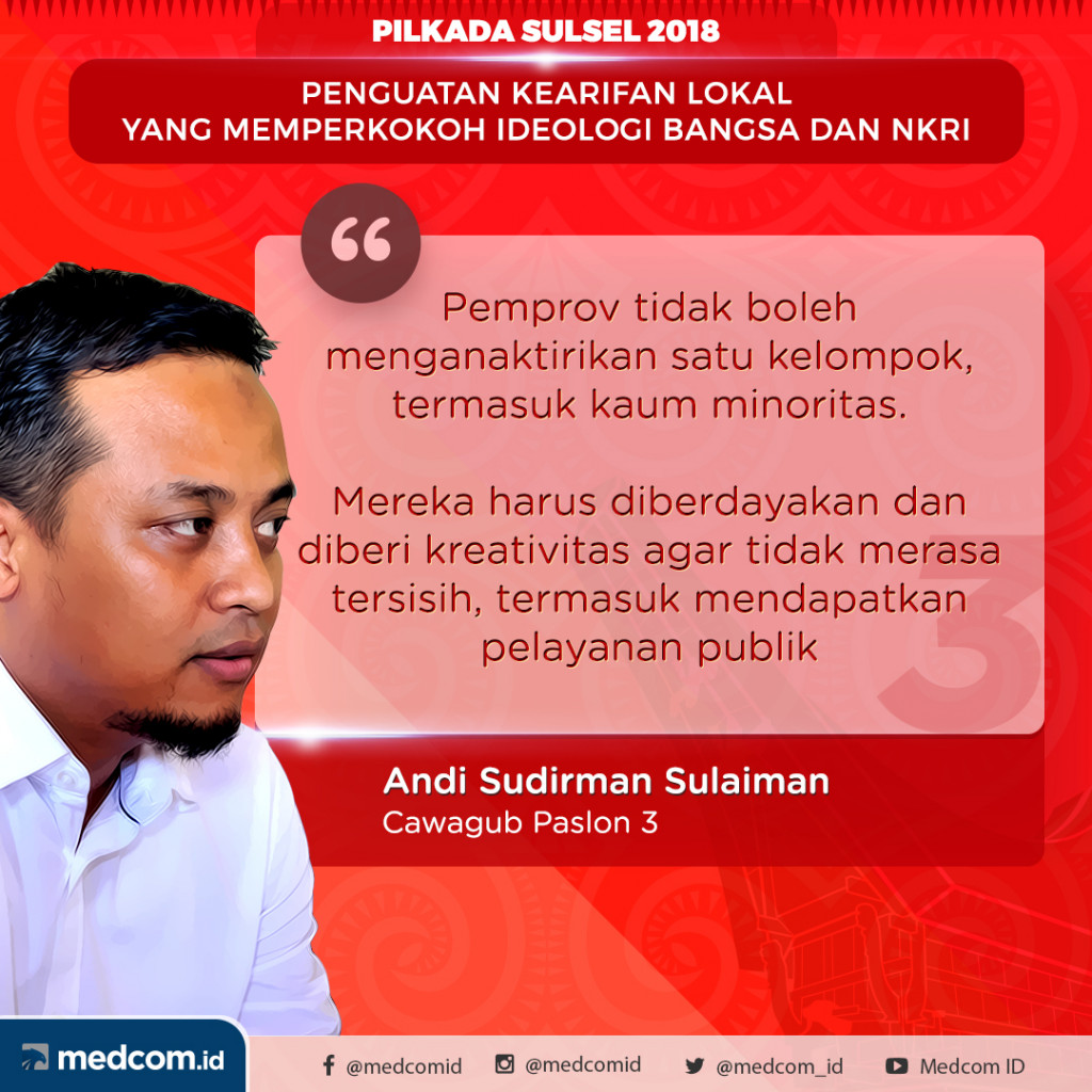 Debat Pilkada 2018: Sulawesi Selatan, Pasangan Calon Nomor Urut 3