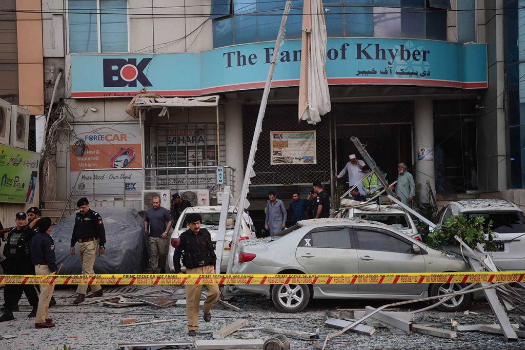 Ledakan terjadi pada Jumat pagi dan menewaskan lima orang dari satu keluarga yang menginap di hotel tersebut.