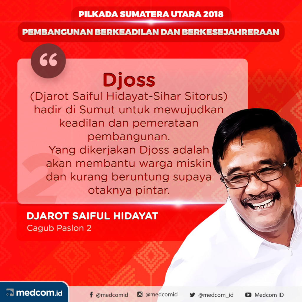 Kutipan Menarik 2 Paslon pada Debat Pilkada Sumatera Utara 2018