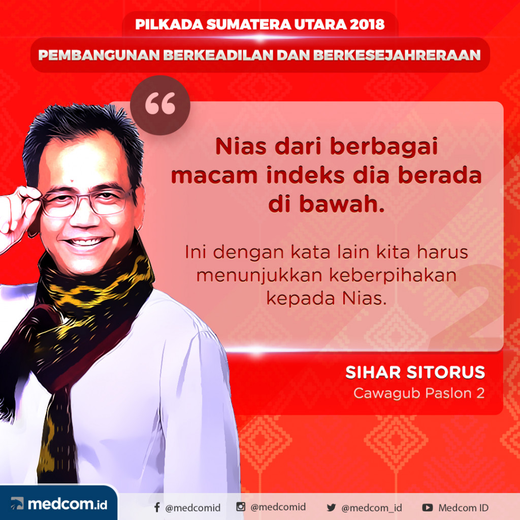 Kutipan Menarik 2 Paslon pada Debat Pilkada Sumatera Utara 2018