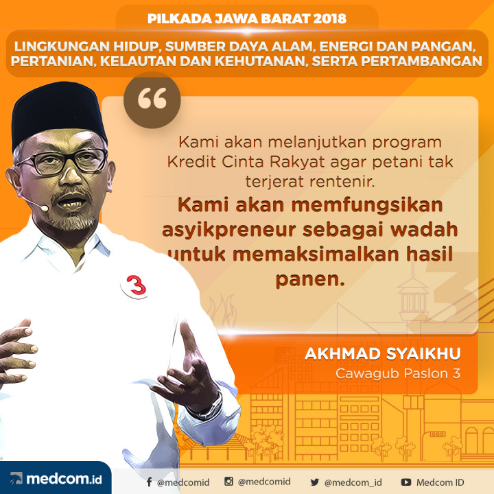 Debat Pilkada 2018 Jawa Barat, Pasangan Calon Nomor Urut 3