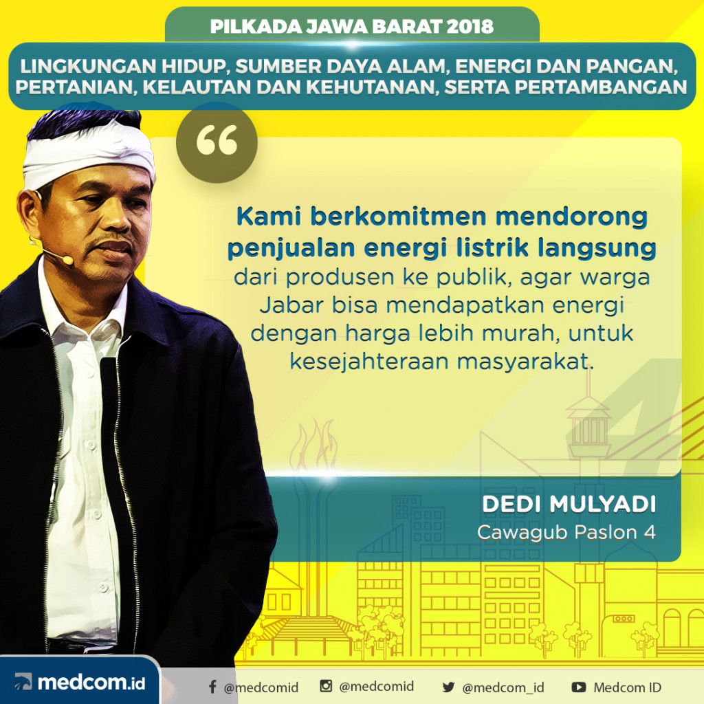 Debat Pilkada 2018 Jawa Barat, Pasangan Calon Nomor Urut 4