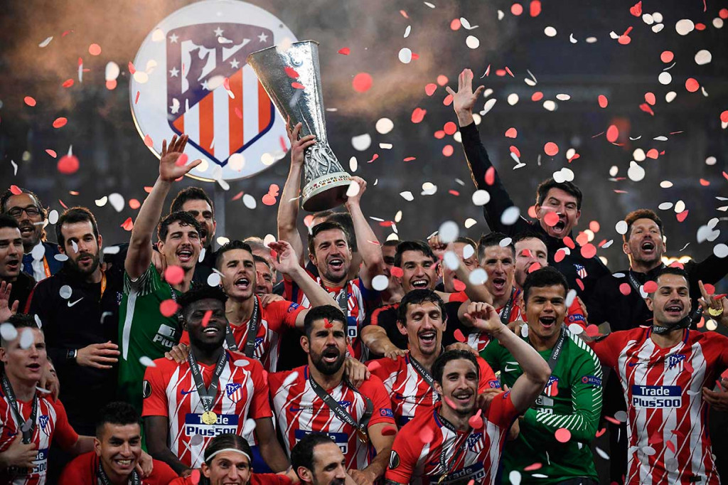 Los Colchoneros menjadi juara setelah menaklukkan Olympique de Marseille dengan skor 3-0. Bagi Atletico ini gelar Liga Europa ketiga kalinya setelah sebelumnya diraih pada musim 2009/2010 dan 2011/2012.