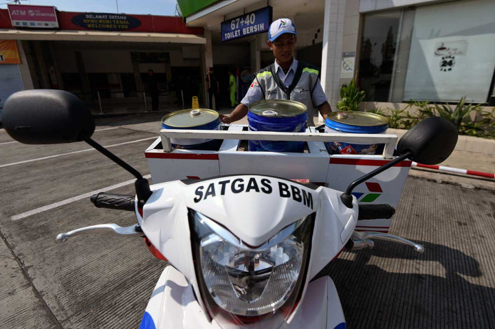 PT Pertamina menyiapkan 200 motor satgas BBM untuk dapat mendistribusikan BBM di titik kemacetan saat arus mudik Lebaran 2018. 