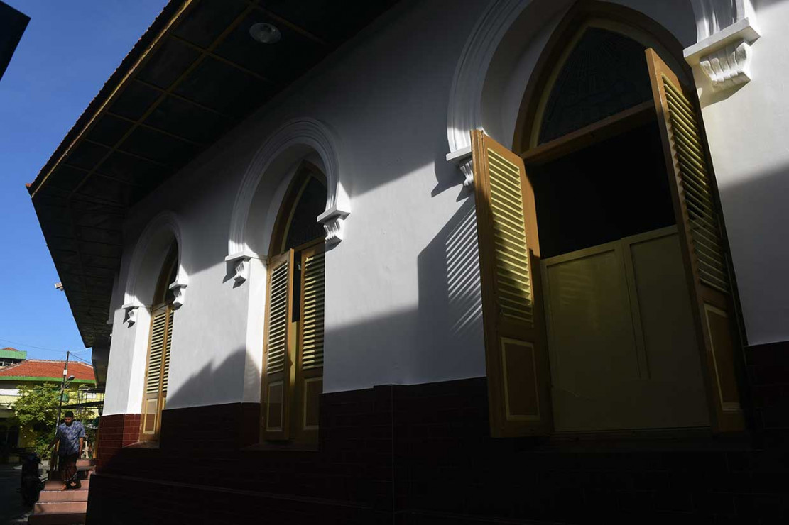 Indahnya Masjid  Jami Peneleh Surabaya Medcom id