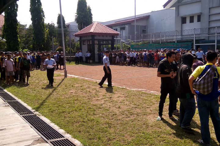 Dalam simulasi itu, diikuti 302 orang, dengan rincian 258 narapidana dan 24 tahanan.