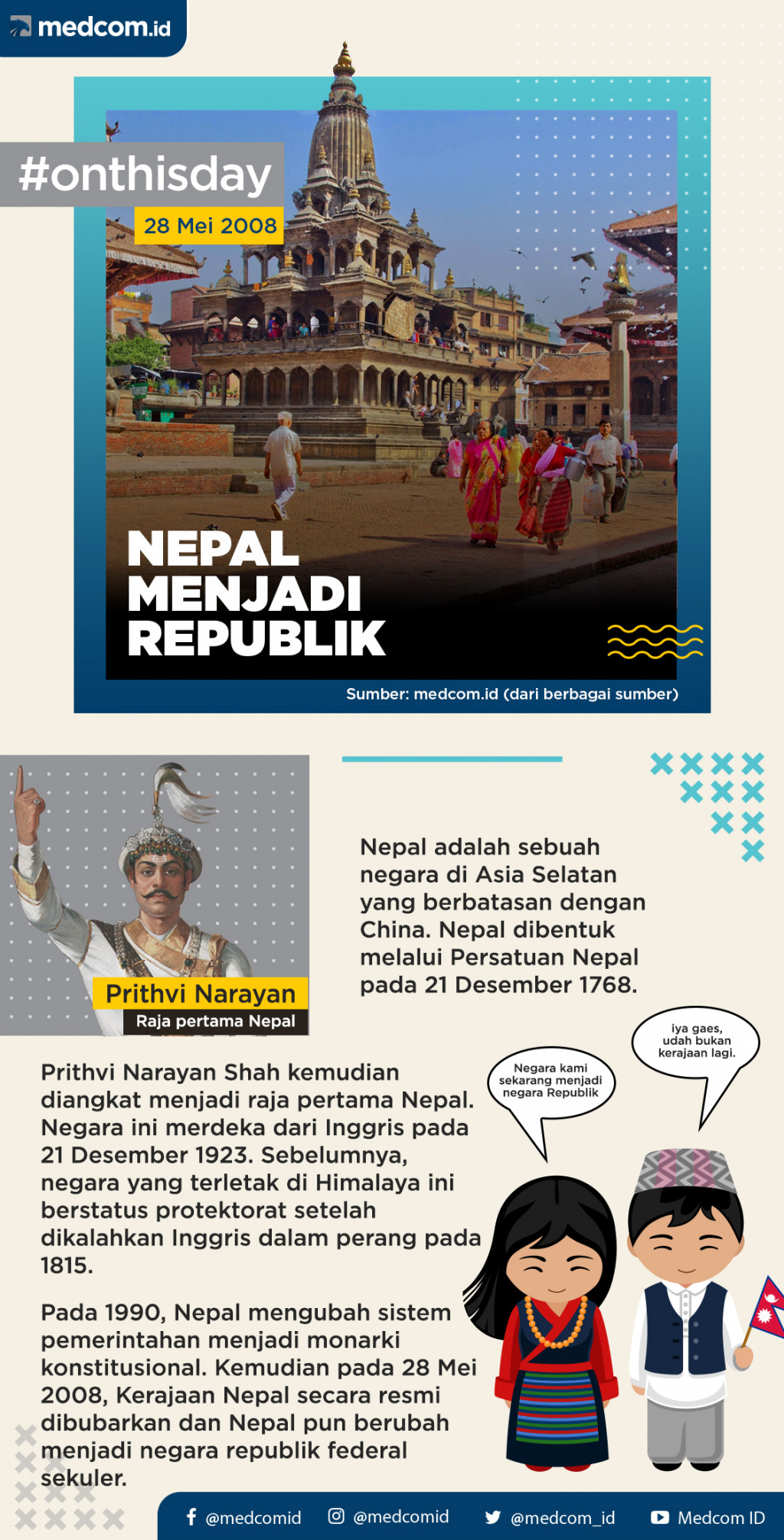 Pada Hari Ini: Nepal Menjadi Republik
