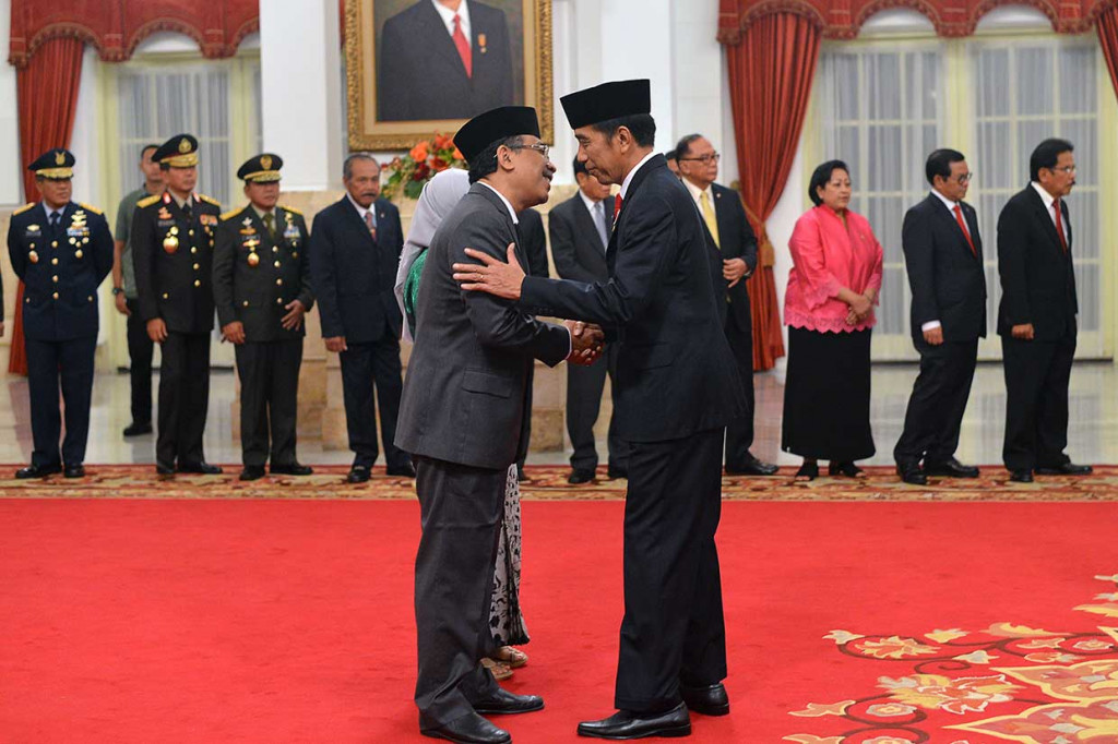 Pengangkatan Yahya berdasarkan Surat Keputusan Presiden Nomor 84P Tahun 2018 tentang Pengangkatan Anggota Dewan Pertimbangan Presiden oleh Deputi Bidang Administrasi Aparatur Kementerian Sekretariat Negara Cecep Sutiawan.