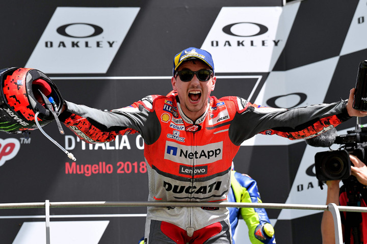 Lorenzo mengungkapkan kegembiraannya setelah kembali juara sejak 2016.