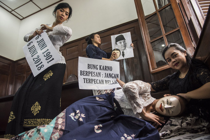 Kegiatan tersebut dalam rangka memperingati hari lahir ke-117 Presiden RI Soekarno.