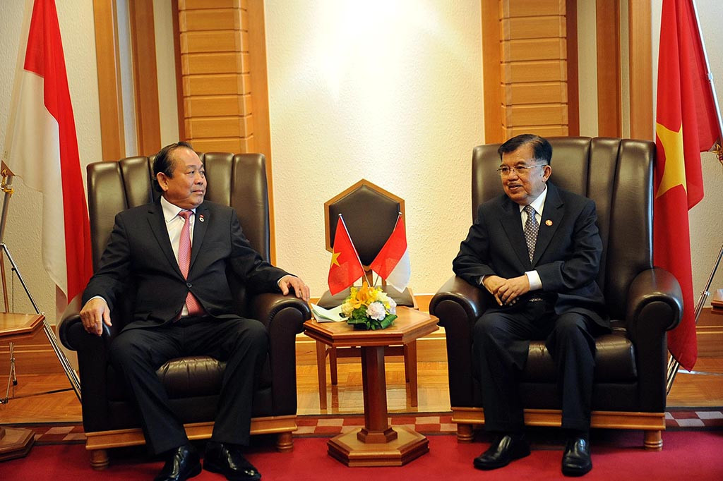 Pertemuan tersebut membahas salahsatunya soal kerjasama untuk penyelesaian kesetaraan upah tenaga kerja dan ekonomi.