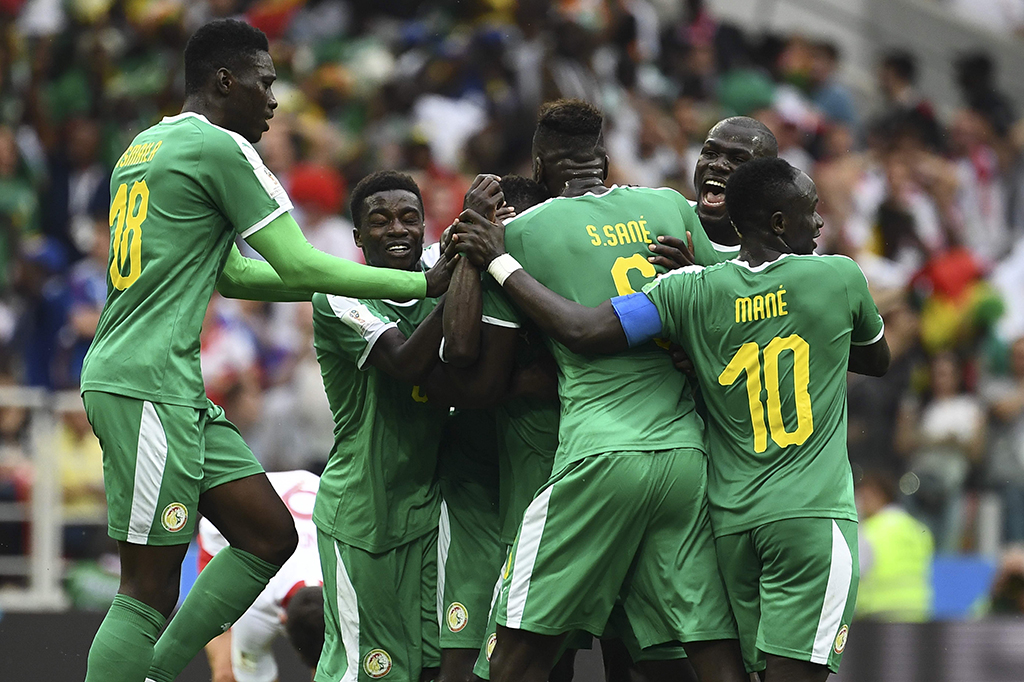 Timnas Senegal berhasil mengalahkan Polandia 2-1 dalam pertandingan Grup H Piala Dunia 2018 di Otkritie Arena (Stadion Spartak), Moskow, Rusia. Afp Photo/Franck Fife