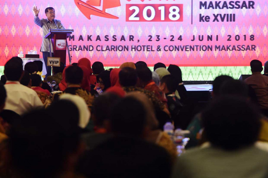 Saat memberi sambutan pada pembukaan Pertemuan Saudagar Bugis-Makassar (PSBM) ke-XVIII di Makassar, Minggu, 24 Juni 2018, Wapres JK mengatakan bahwa dunia usaha telah mengalami perubahan sistem ke online, sehingga para pedagang atau saudagar Bugis Makassar bisa mengikuti arus perubahan tersebut.