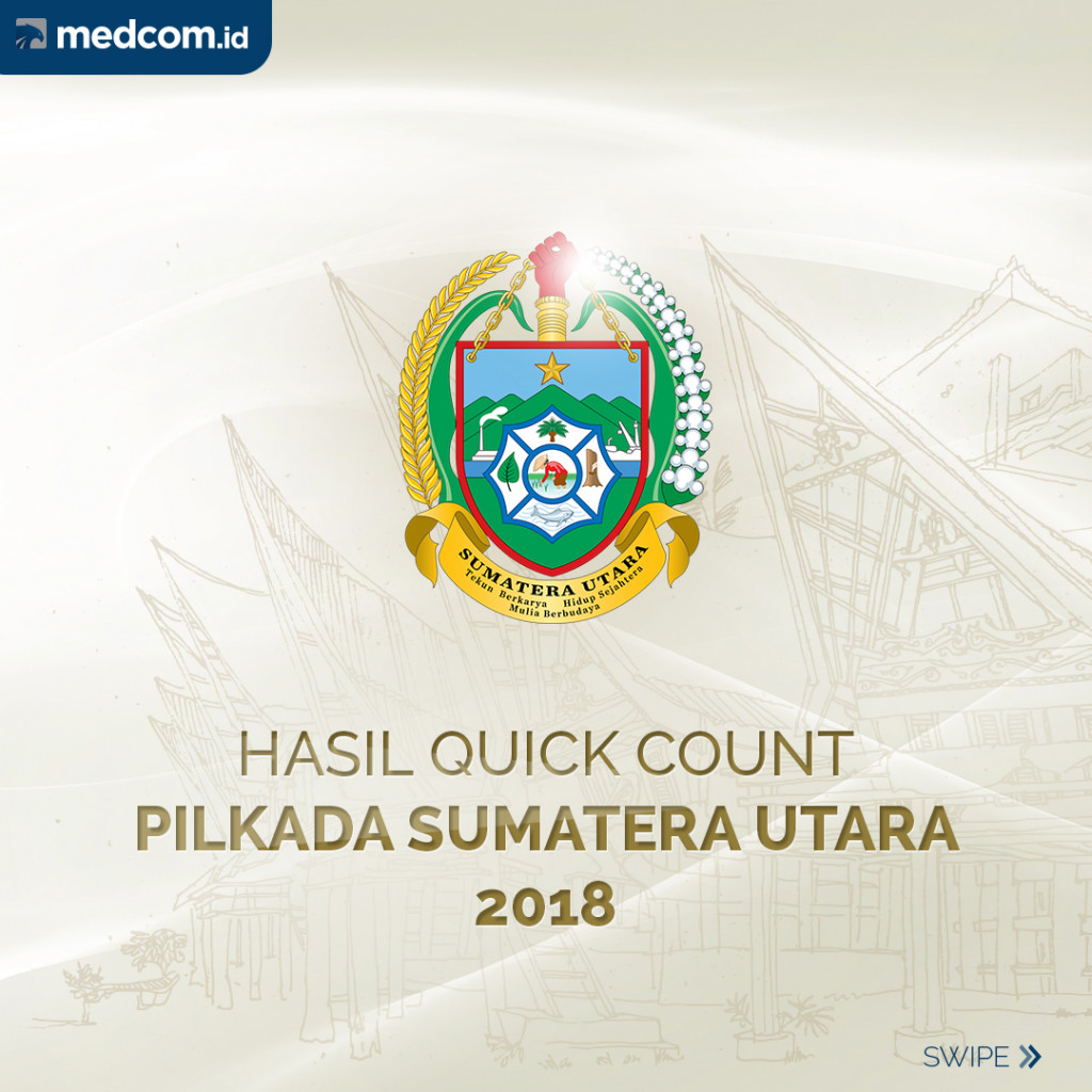 Hasil Hitung Cepat Pilkada Sumatera Utara 2018