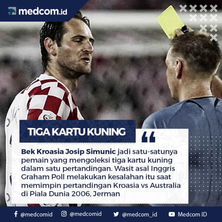 Dapat 3 Kartu Kuning dalam 1 Pertandingan