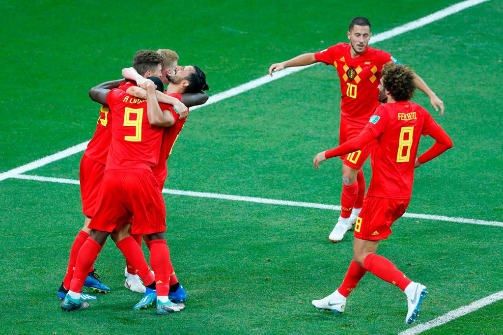 Pemain pengganti Nacer Chadli mencetak gol pada fase akhir pertandingan untuk membawa Belgia bangkit dan menang 3-2 atas Jepang. Chadli memaksimalkan umpan silang Thomas Meunier pada menit keempat tambahan waktu di Rostov Arena, Selasa, 3 Juli 2018 dini hari WIB.