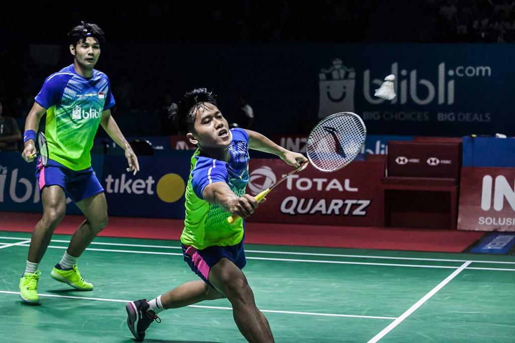 Berry/Hardianto melaju ke babak kedua setelah menang dengan skor 20-22, 21-18 dan 21-18. Ini merupakan kemenangan kedua atas Han/Zhou. Sebelumnya di turnamen Thailand Terbuka 2017, Berry/Hardianto menang dengan skor 21-18, 24-22.