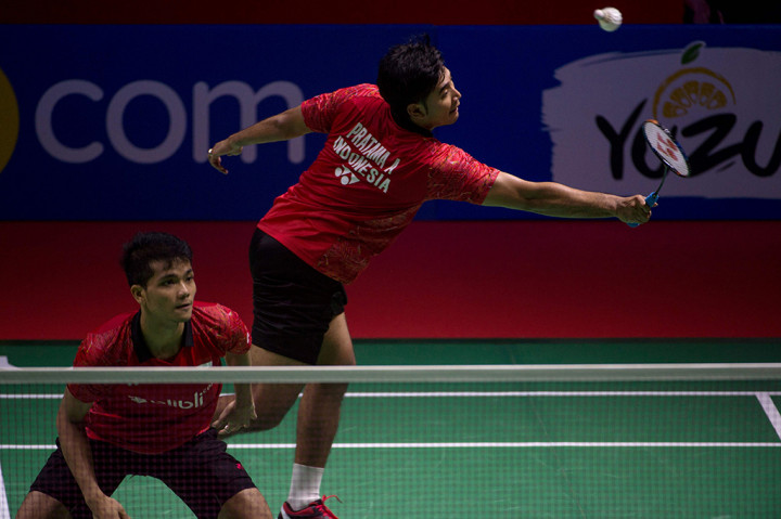 Pasangan ganda putra Indonesia Ricky Karanda Suwardi/Angga Pratama berhasil melangkah ke babak kedua turnamen bulu tangkis Blibli Indonesia Open 2018, yang digelar di Istora Senayan, Jakarta Pusat.