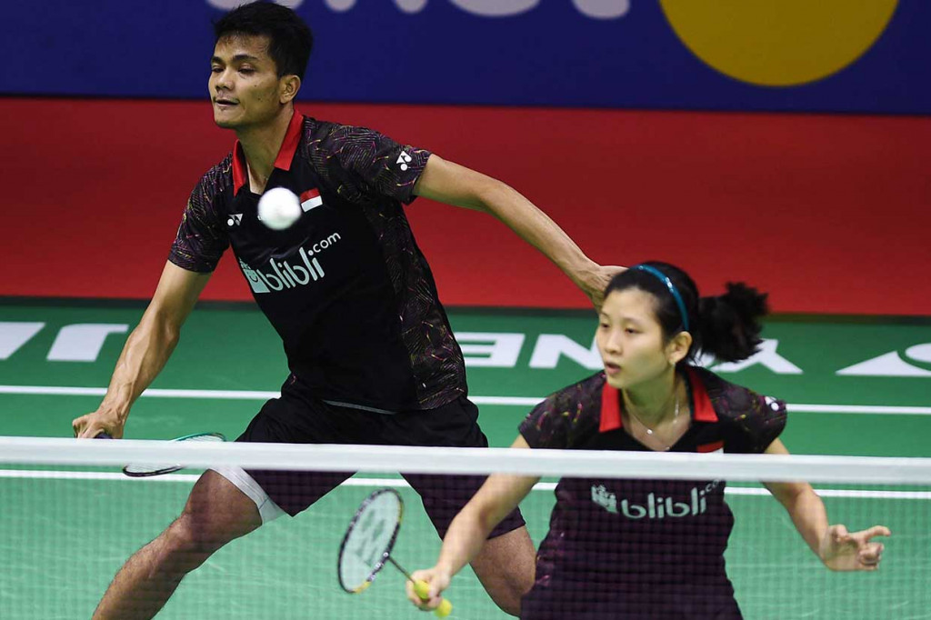 Ricky/Debby hanya memerlukan waktu 39 menit untuk memastikan kemenangan mereka.