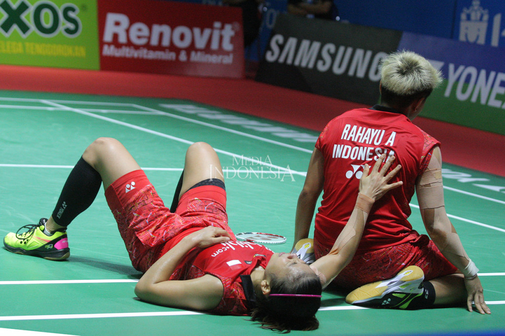 Pasangan ganda putri Indonesia, Greysia Polii/Apriyani Rahayu gagal menembus babak semifinal Indonesia Open 2018.