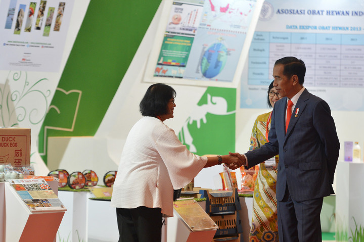 Pameran yang diikuti pelaku industri, peneliti, pemerhati, produsen, serta perwakilan lembaga pemerintah yang bergerak di bidang peternakan tersebut diikuti 550 peserta dari 40 negara. 