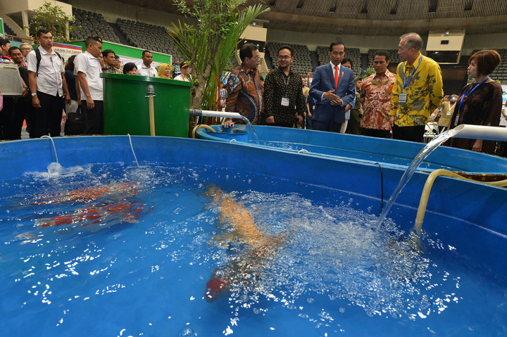 Jokowi mengungkapkan, adanya pameran ini membuktikan jika sektor peternakan di Indonesia telah berkembang dengan cepat. Selain itu, berbagai macam produk olahan? dari hewan ternak juga telah mampu diproduksi di dalam negeri