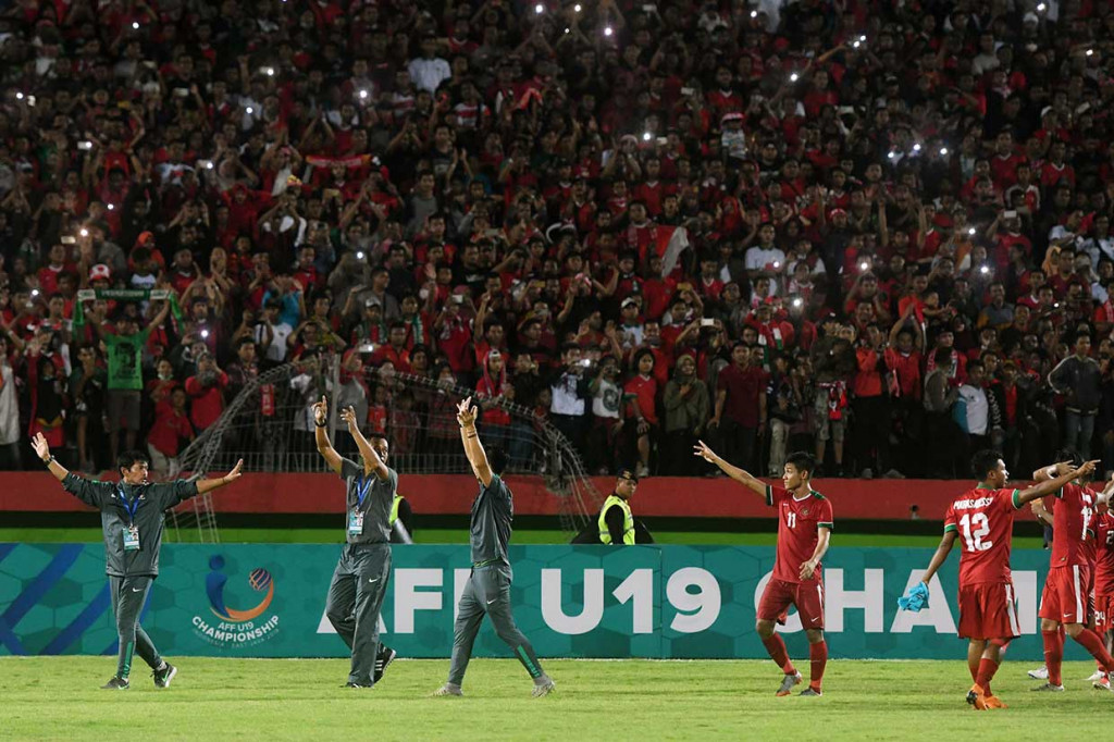 Dengan kemenangan 1-0 Indonesia memastikan lolos ke semifinal Piala AFF U-19. Untuk sementara Garuda Muda memuncaki klasemen Grup A dengan 12 poin, disusul Thailand dengan 10 poin.