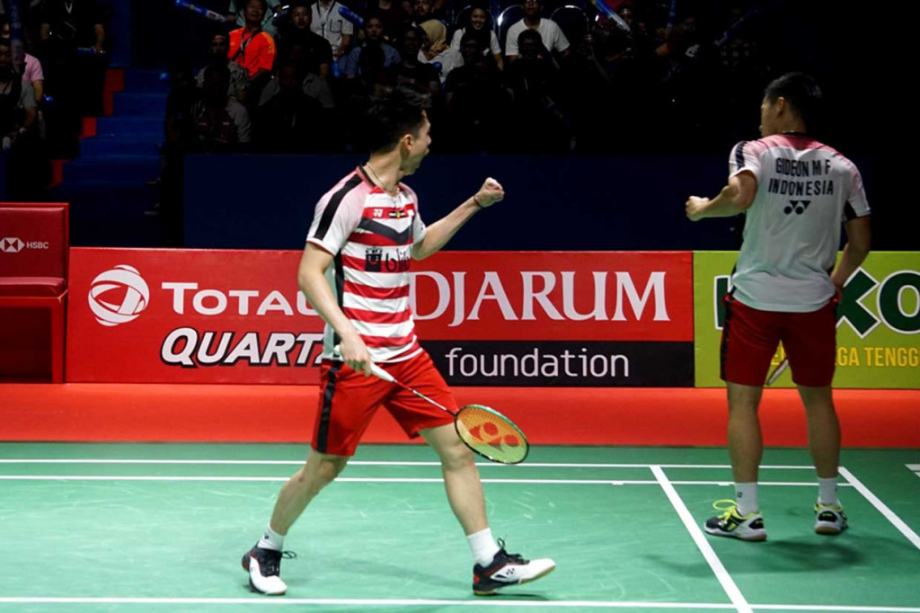 Kemenangan itu menjadi gelar juara pertama Kevin/Marcus di Indonesia Open, sekaligus mengakhiri puasa gelar atlet tuan rumah dalam empat tahun setelah gelar pasangan Hendra Setiawan/Mohammad Ahsan pada 2013 lalu.