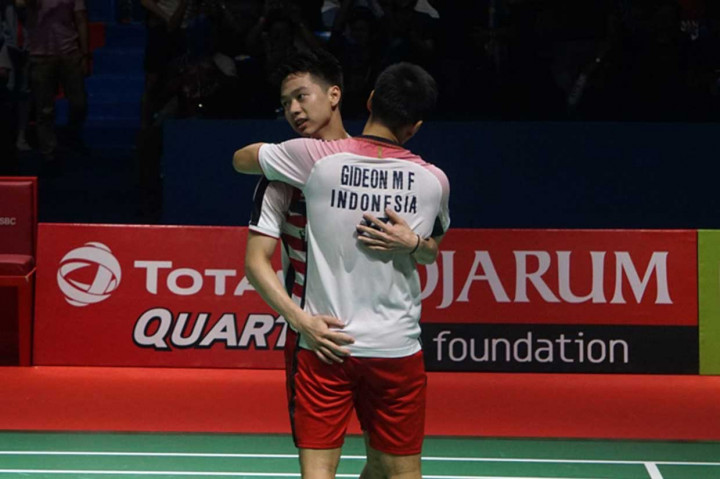 Kemenangan tersebut sekaligus menjadi kemenangan keempat Kevin/Marcus atas pasangan Yuki/Takuto setelah pertemuan terakhir mereka pada turnamen Jepang Terbuka 2017.