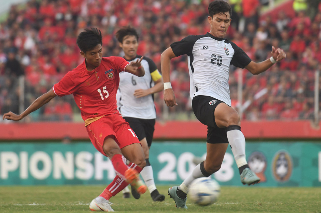 Myanmar melaju ke final setelah mengalahkan Thailand dengan skor tipis 1-0.