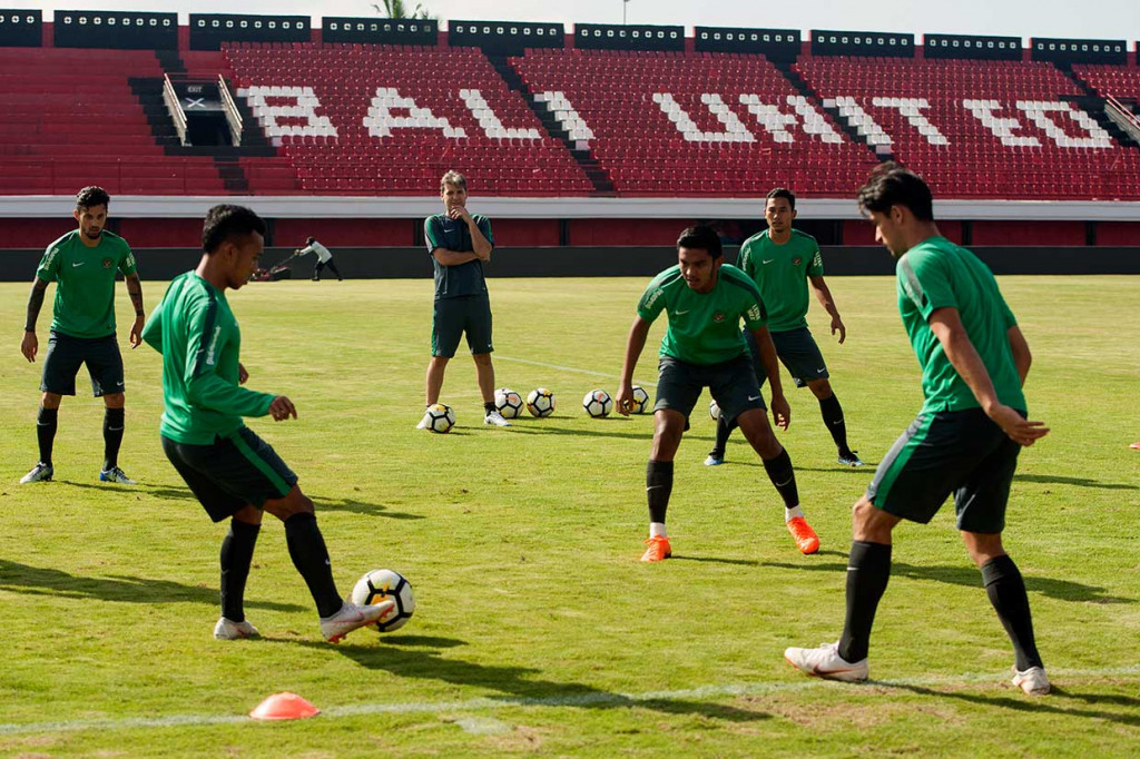 Sebanyak 24 pesepak bola Timnas U-23 mengikuti pemusatan latihan di Bali hingga 11 Agustus sebagai persiapan laga di Asian Games 2018.
