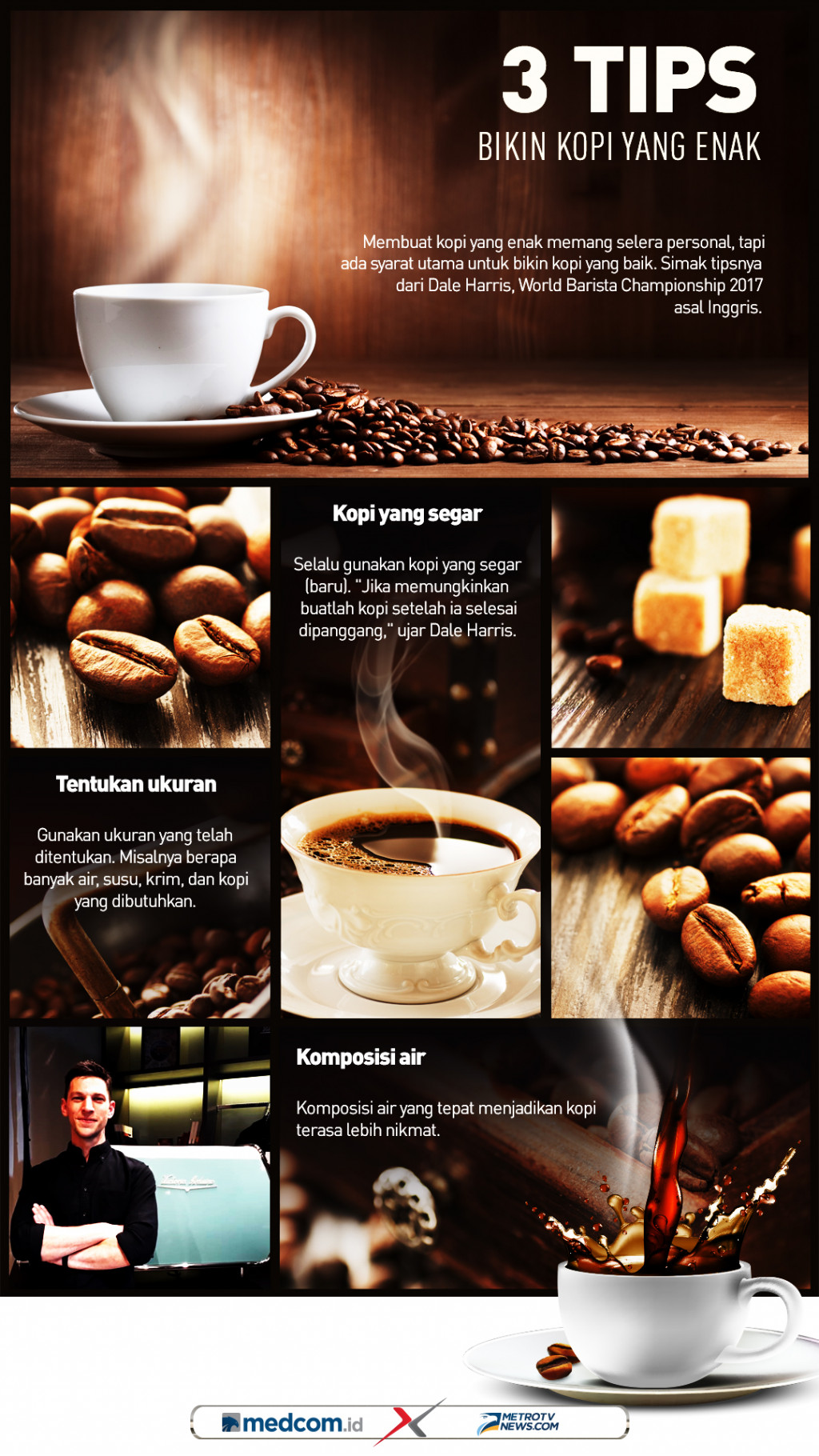 Tips Meracik Kopi Nikmat ala <i>World Barista Championship 2017</i>