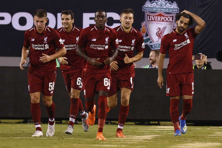 Salah yang masuk pada menit ke-62 mencetak gol lewat sundulan meneruskan umpan silang terukur Rafael Camacho.