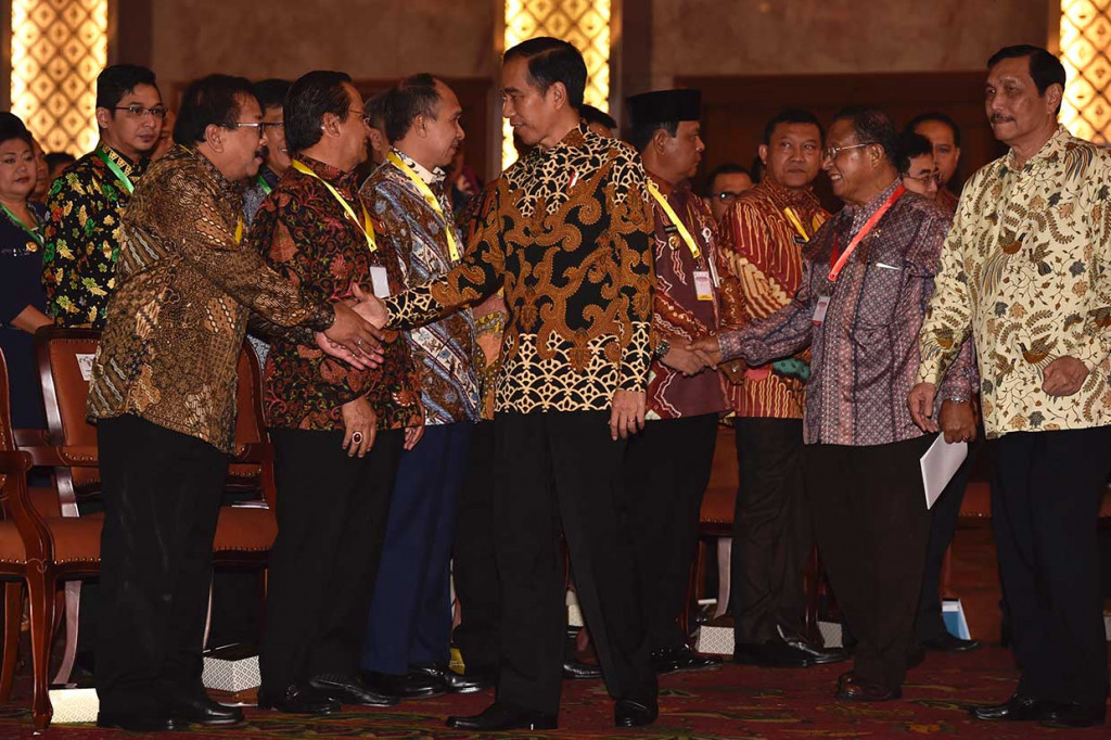 Presiden menyebutkan problem besar yang dihadapi Indonesia saat ini adalah ketidakpastian global. Saat ini perekonomian dunia sedang dalam posisi transisi menuju kondisi normal baru. 