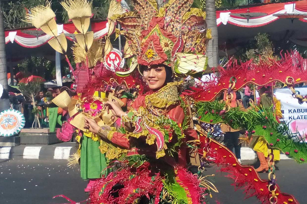 Gelaran tersebut untuk memerihkan hari jadi ke-214 Kabupaten Klaten.