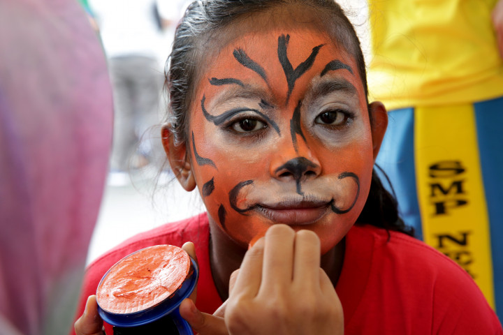 Hari Harimau Sedunia yang diperingati setiap 29 Juli digelar dengan tema Kearifan Lokal untuk Konservasi Harimau Sumatera. Antara Foto/Irwansyah Putra