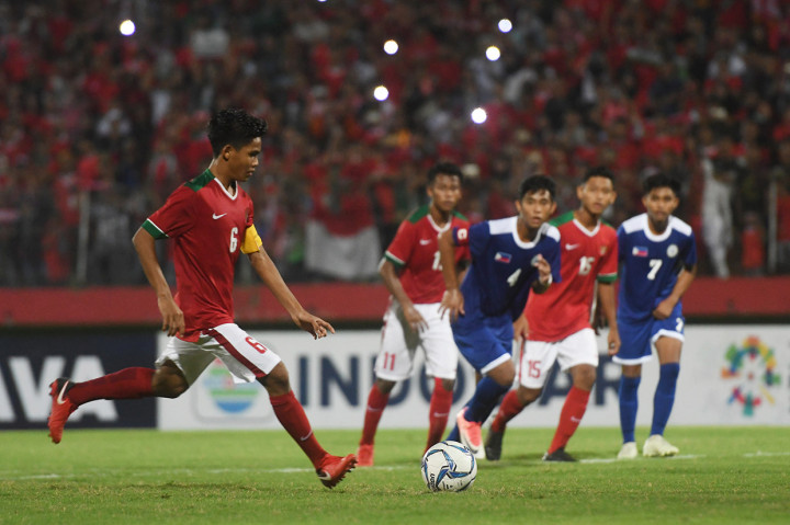 Timnas U-16 Indonesia berhasil menang atas timnas U-16 Filipina dengan skor telak 8-0 pada pertandingan Grup A Piala AFF U-16 di Stadion Gelora Delta Sidoarjo, Minggu, 29 Juli 2018, malam. 