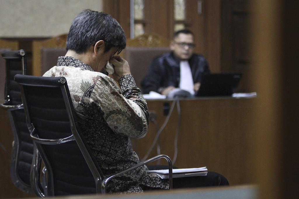 Kasus KTP-El, Anang Sugiana Divonis 6 Tahun Bui