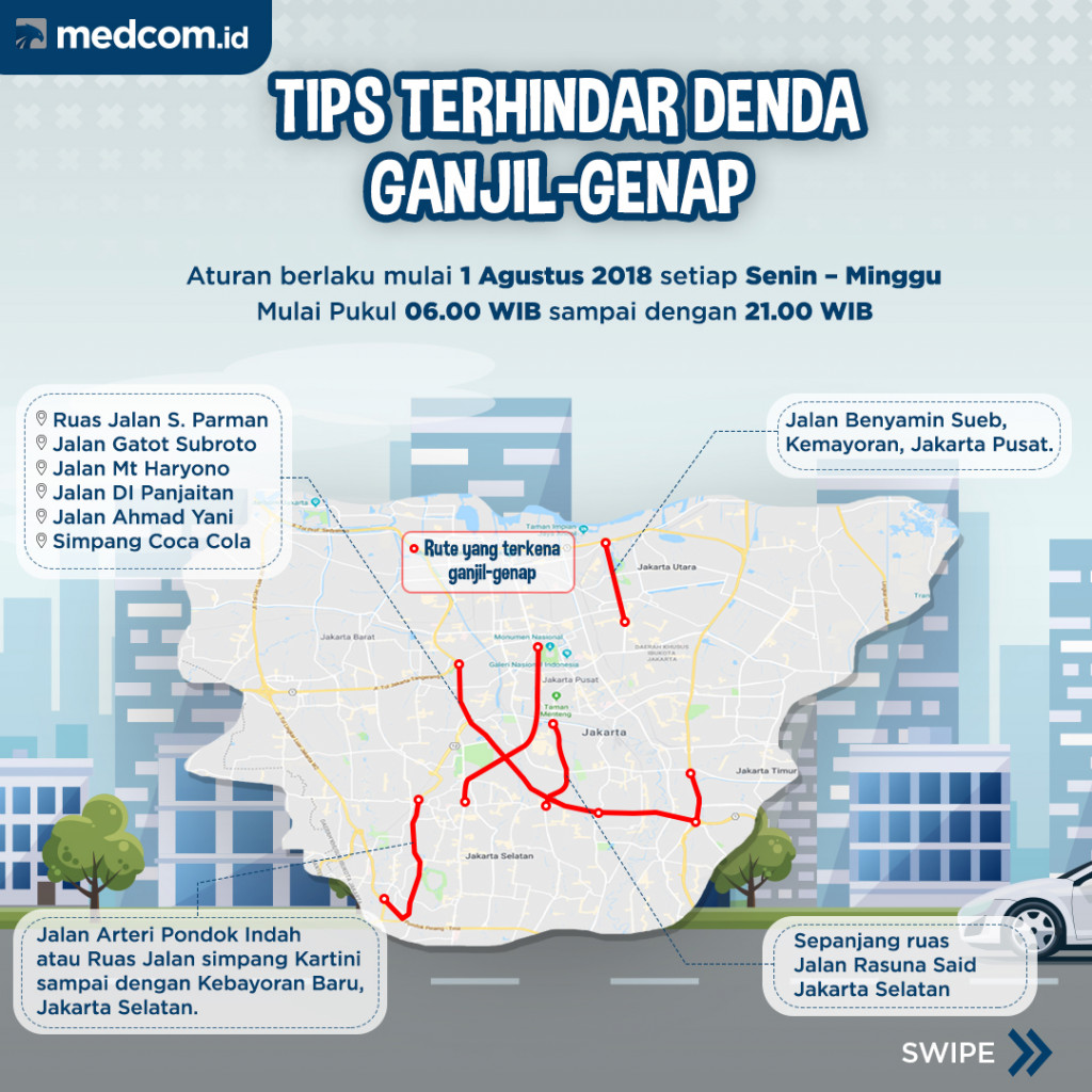 Cara Mengaktifkan Petunjuk Ganjil-Genap di Google Maps