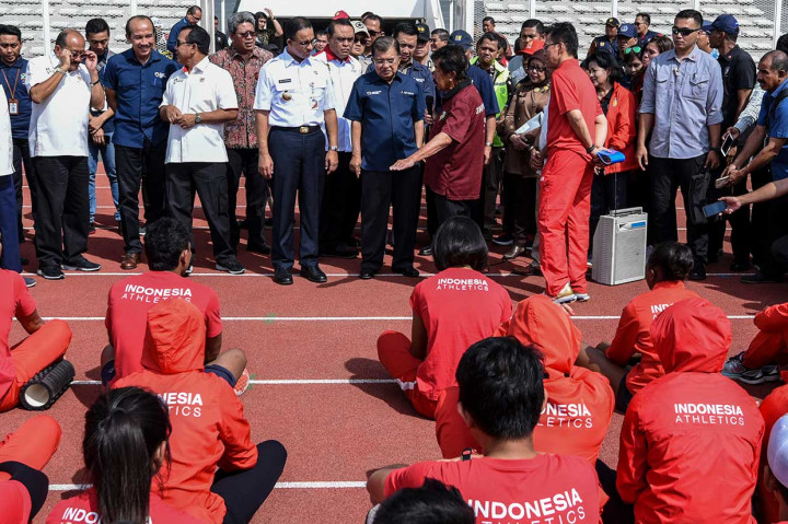 Wapres menyatakan Indonesia sudah sangat siao menggelar Asian Games 2018. 