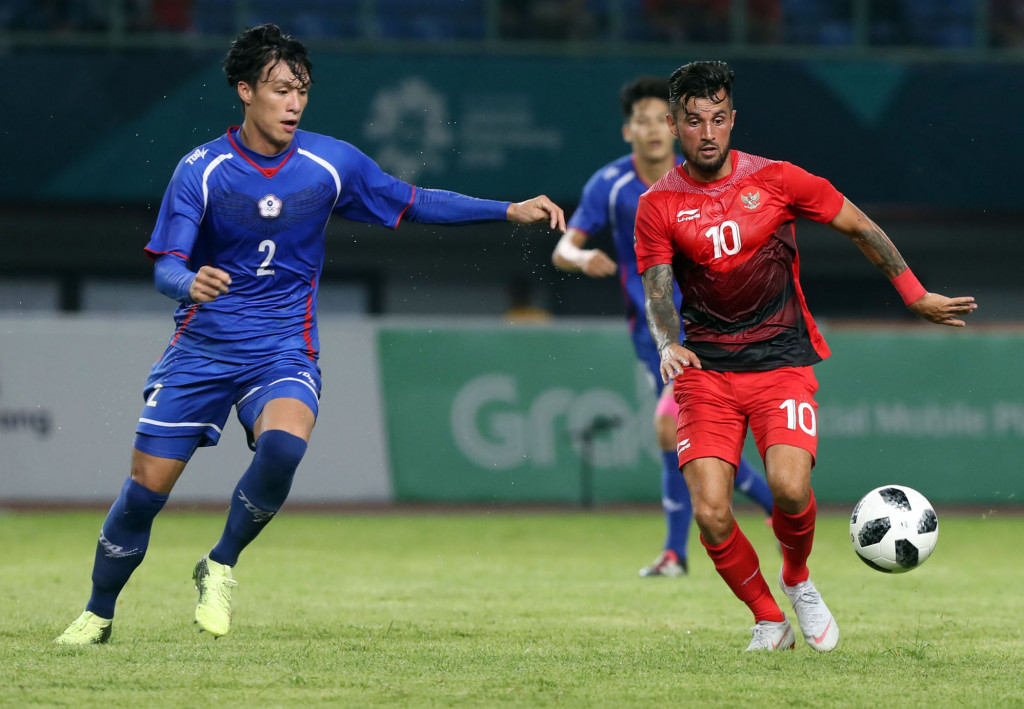 Di babak kedua, empat gol bisa dilepaskan Indonesia. Stefano Lilipaly mencetak dua gol di menit ke-67 dan 76, Alberto Goncalves (71'), dan terakhir Hargianto (90'+3'). INASGOC/Ary Kristianto