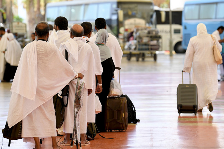 Sekitar 1,3 juta calon haji dari berbagai negara mulai berdatangan di Mekkah, Arab Saudi.