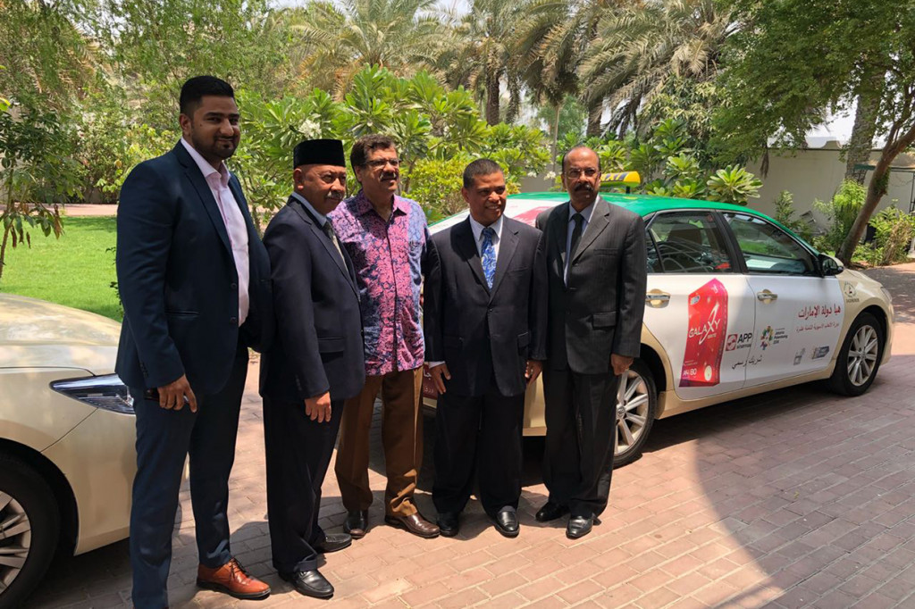 Acara tersebut dihadiri Duta Besar RI untuk Uni Emirat Arab Husin Bagis, Konsul Jenderal RI Dubai Ridwan Hassan, dan Branch Controller APP Dubai Arvind Gupta. Turut hadir sejumlah pejabat dan staf dari perusahaan APP, Synergy Arabia, Nishat General Company, dan KJRI Dubai. 