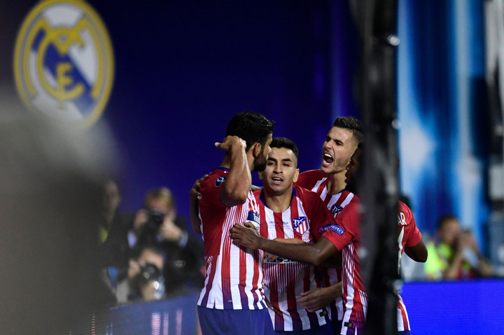 Berdasarkan data dari UEFA, gol tersebut lahir pada detik ke-50 atau yang tercepat pada sepanjang sejarah Piala Super Eropa. Afp Photo/Javier Soriano