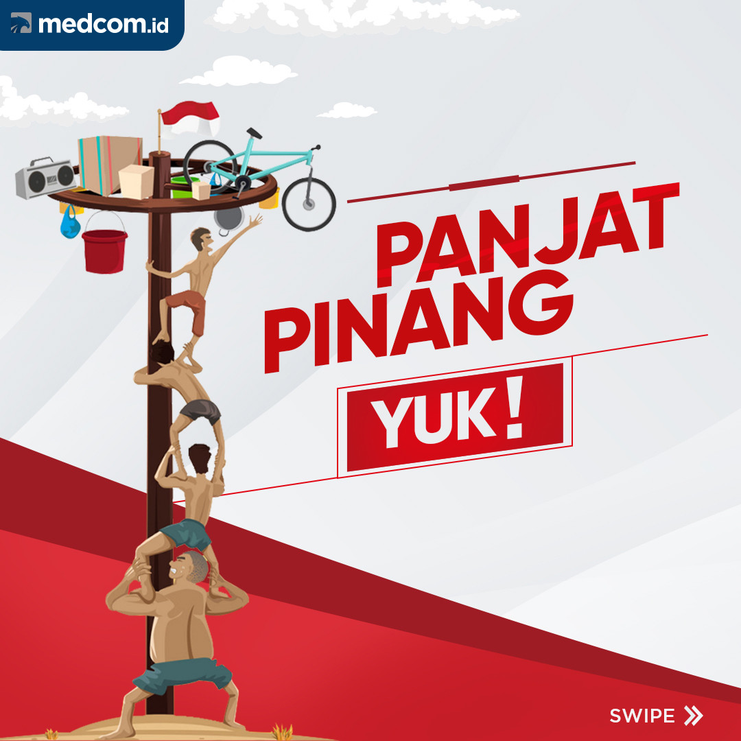 Sejarah Lomba Panjat Pinang - Medcom.id