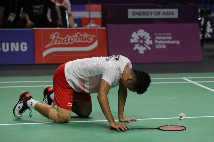 Namun, setelah berjuang habis-habisan Ginting akhirnya harus mengakui keunggulan Shi Yuqi dalam pertarungan tiga gim 21-14, 21-23, 20-21 (ret). 