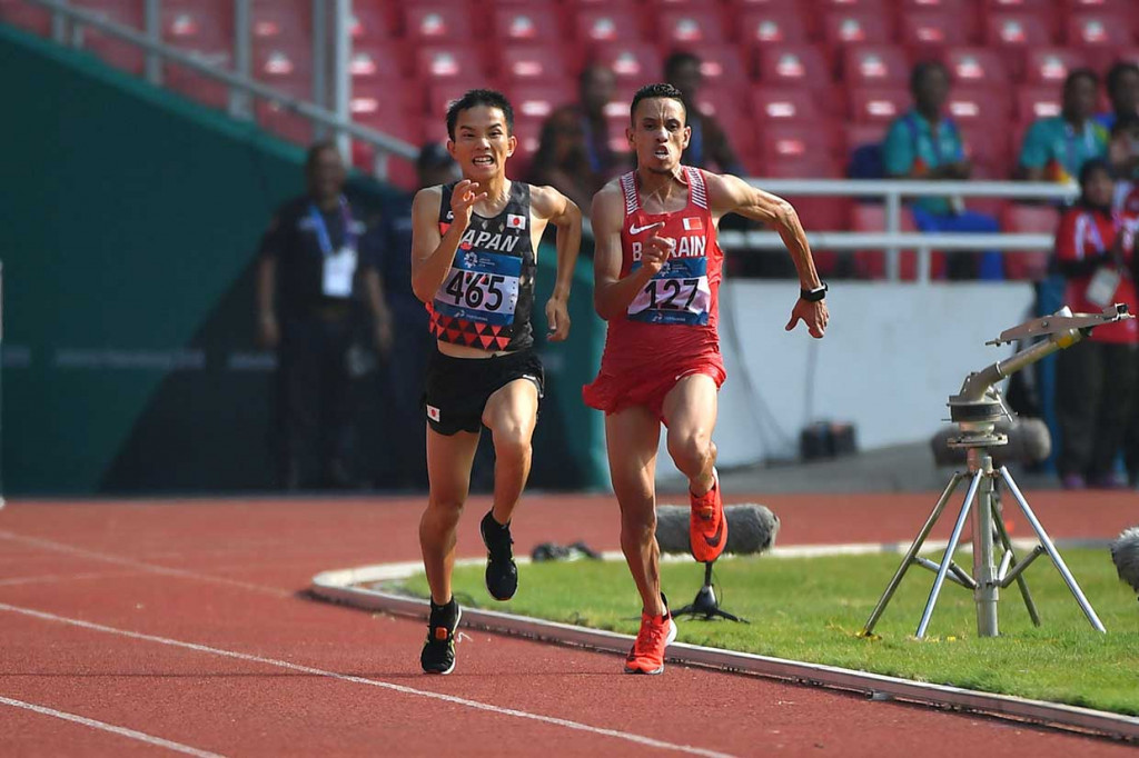 Setelah bersaing ketat dengan pelari Bahrain Elhassan Elabbassi sekitar 500 meter menjelang garis finis, Inoue akhirnya menyentuh garis finis pertama dengan catatan waktu 2 jam 18 menit 21 detik. Sementara itu peringkat ketiga ditempati pelari  asal Tiongkok, yakni Bujie Duo dengan waktu finis 26 detik lebih lama dari Hiroto.