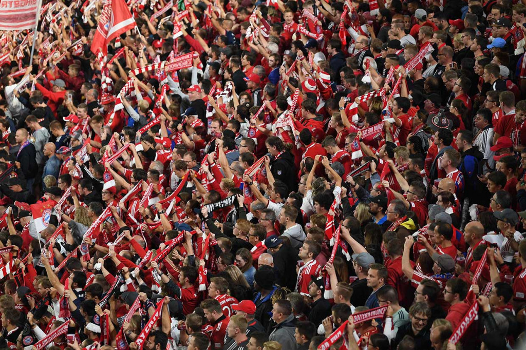 Kemenangan tersebut disambut suka-cita para pendukung Muenchen.